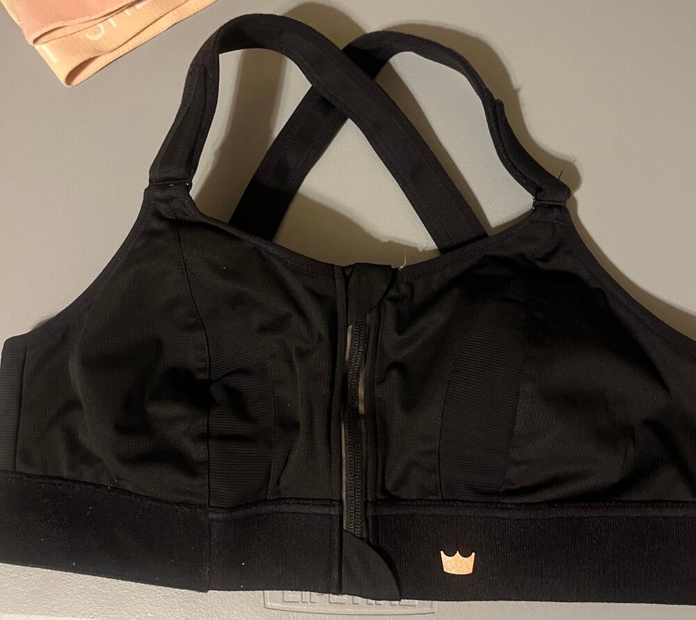 SHEFIT Ultimate Sports Bra for Women, High Impact Sports Bra - BLACK 3 Luxe